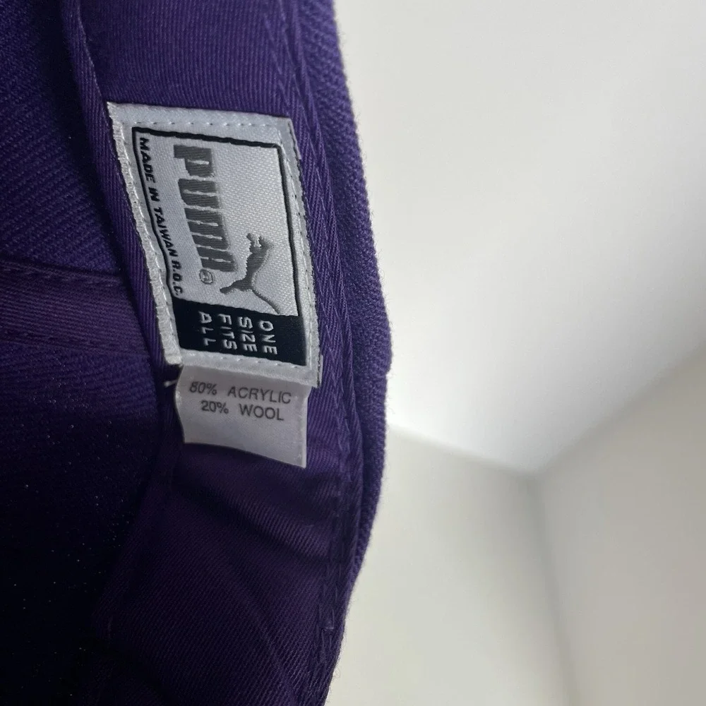 Minnesota Vikings NFL  Puma Adjustable Hat Cap‎ National Football League Purple